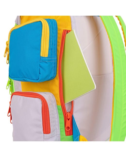 Mokuyobi Orange Space Wonder Traveler Mega Backpack