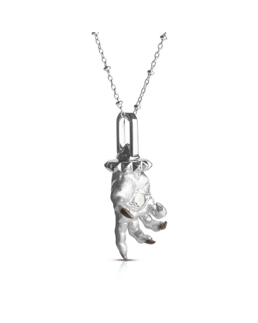 Kasun Metallic Hand Of The Protector Pendant