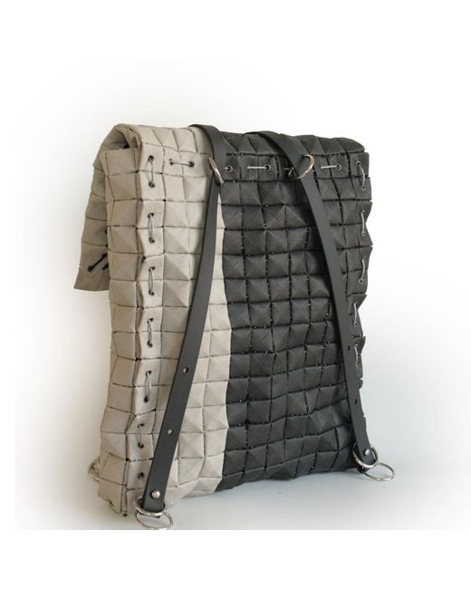 Monade Black Neutrals Backpack Regular & Stone