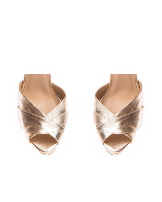 The 5Th Element Metallic Light Smaranda Sandal