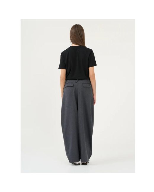 Win Out Gray Unconventional Suit Trousers Wm