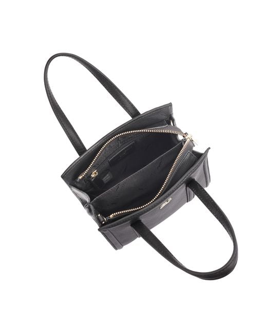 Paul Costelloe Black Betwa Leather Shoulder Bag