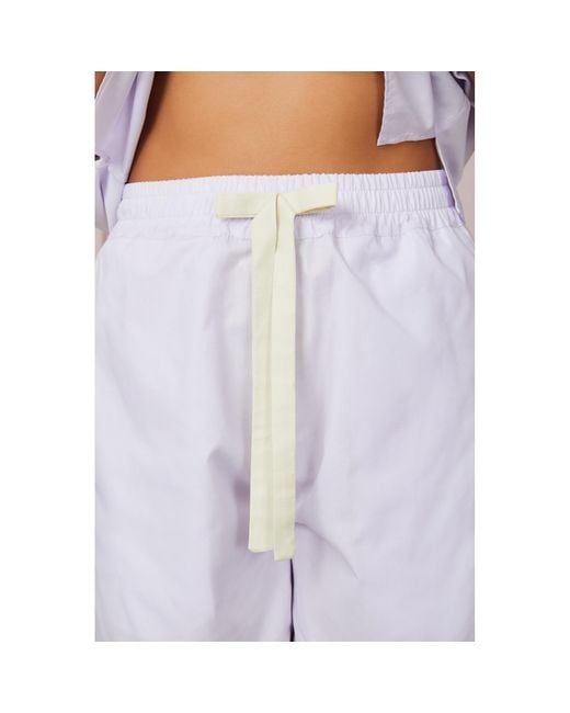 Love Letters X Purple Dolce Violetta Short Pyjama Set