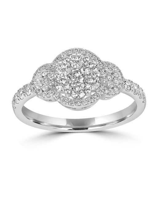 Artisan Metallic Natural Diamond Designer Band Ring