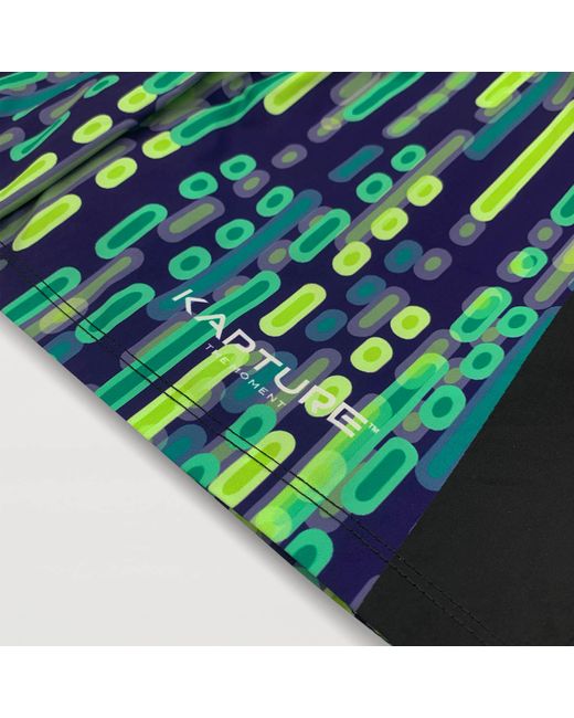 Kapture Green Future Dive Shorts for men