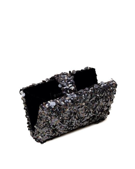 Simitri Black Raven Kitsch Clutch