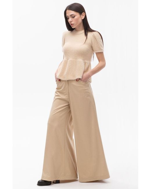 Maison Bogomil Natural Palazzo Pants