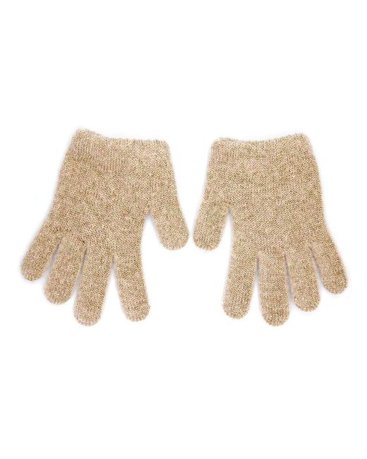 Maison Bogomil Natural Short Knit Gloves