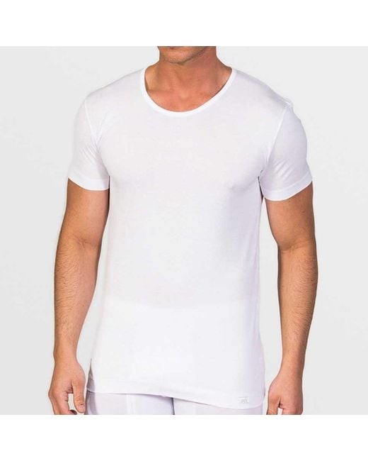 Zd - Zero Defects White Royal Mercerized Cotton Undershirt – Lightweight & Soft for men