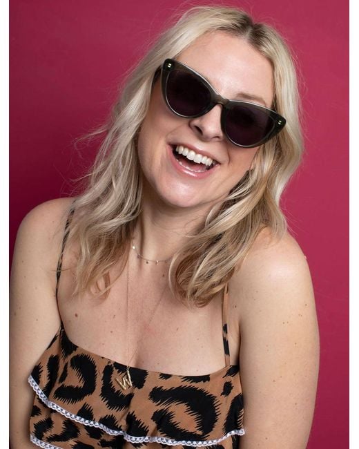 ZOË DE PASS EYEWEAR Blue Amy Forest