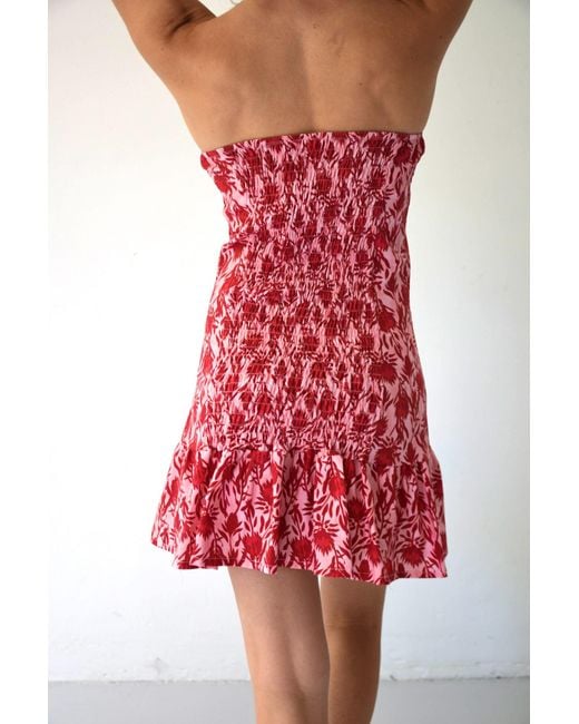 Mind Traveler Red Mafalda Dress