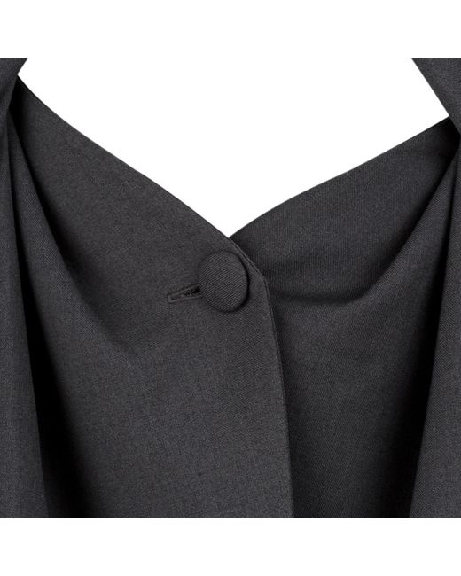 Boutique Kaotique Black Cutout Blazer