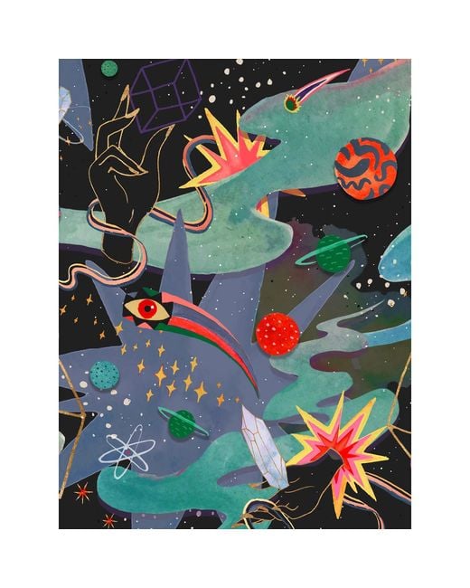 Pitaya Yoga Blue Door Of The Cosmos Leggings