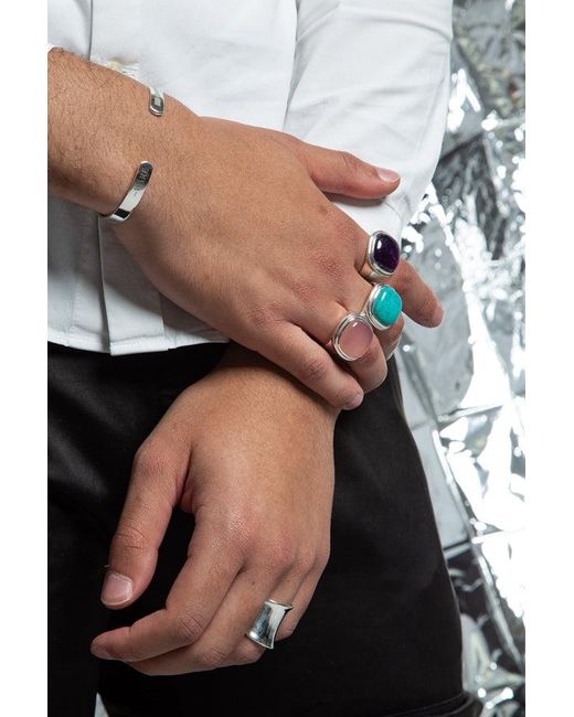 Ware Collective Purple Amethyst Statement Ring