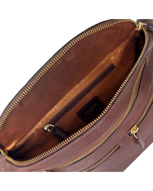 BELYSA Brown Odine Brwon Leather Bumbag