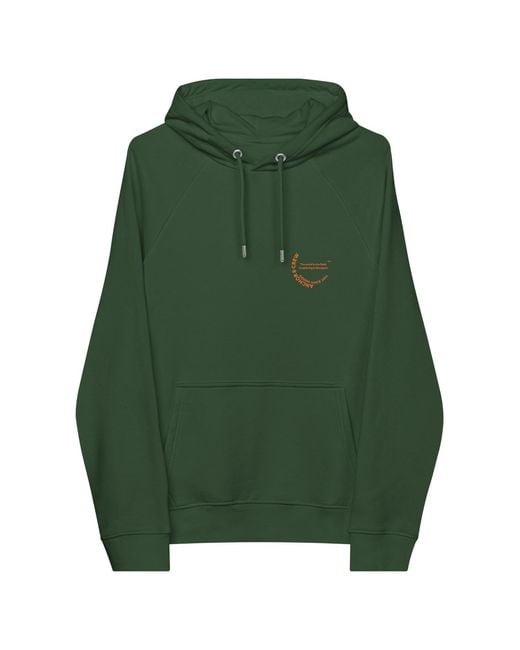 Anchor and Crew Green Bottle Creativity Is The Sport Creative Standard Organic Cotton Hoodie