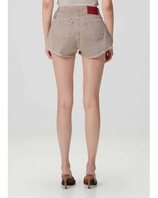 Pcfg Brown Neutrals Pure Cotton Faded Super Mini Short