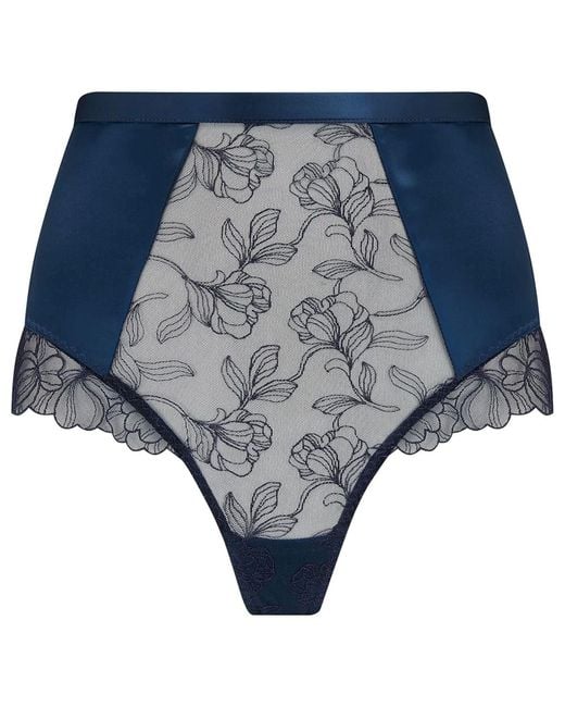 Voller the Corset Company Limited Gray Aria High Waisted Thong