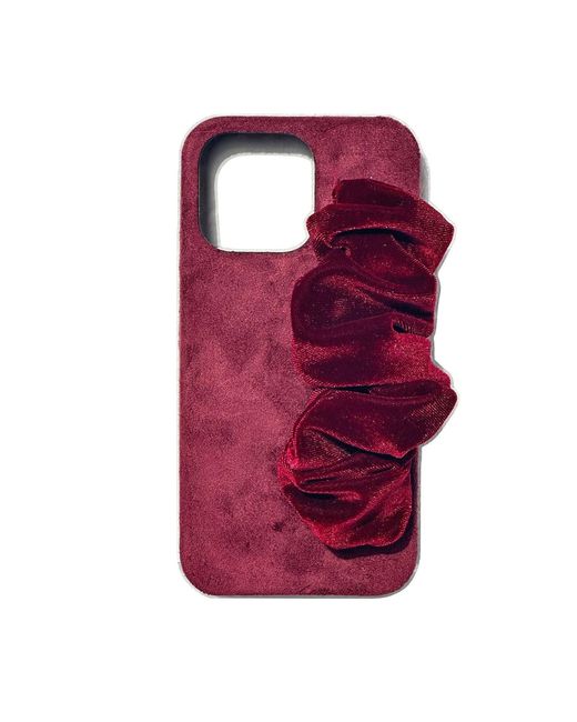 Wjy Studio London Purple Bright Phone Case Silky Hand Holder