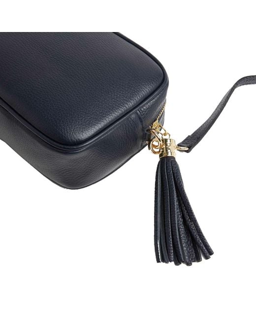 Betsy & Floss Blue Verona Crossbody Tassel Bag