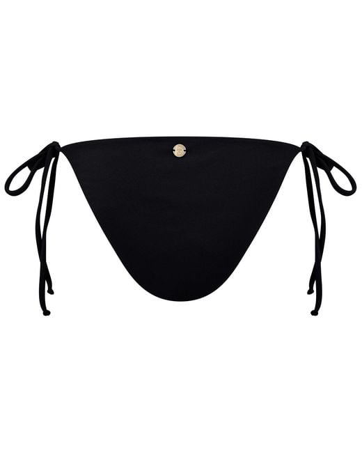 Blake Swimwear Black String Bikini Bottom