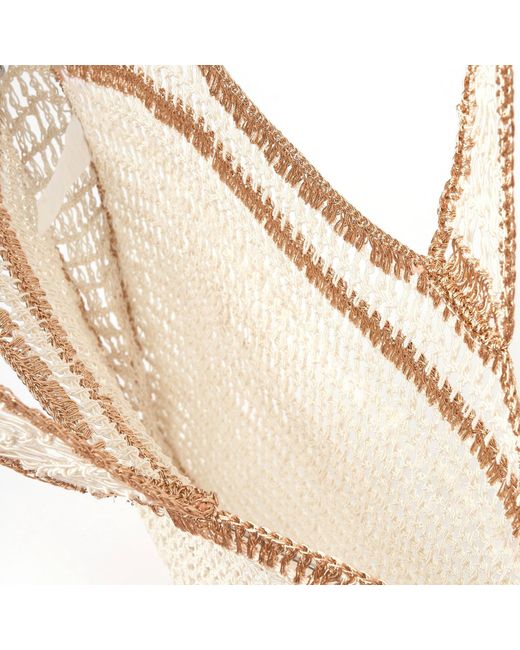 ARMS OF EVE Natural Lani Beach Bag