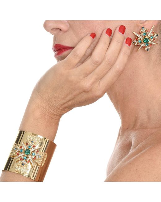 Addicted Metallic Croce Del Sud Bracelet Plated With Crystals