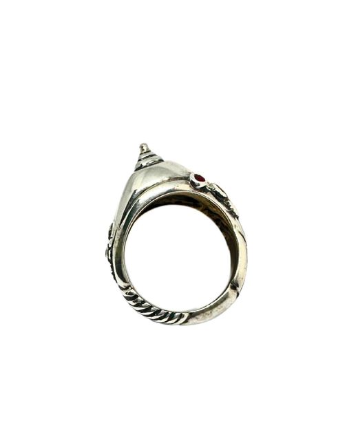 Tg-Jewellery by Tamara Gervasio Metallic Candela Ruby Ring for men