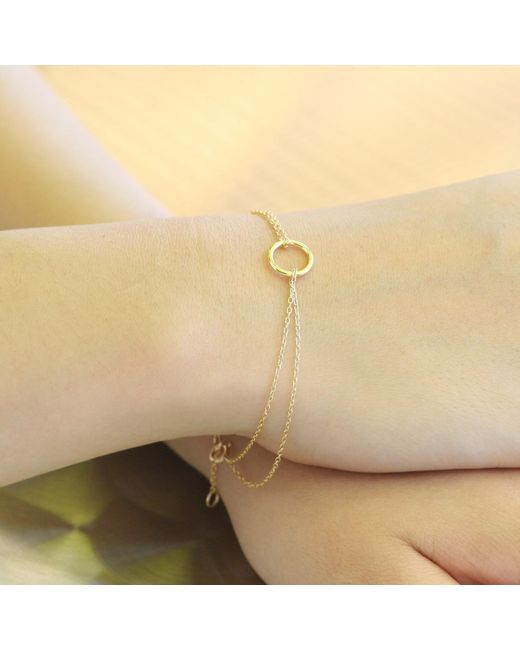 VicStoneNYC Fine Jewelry White Forever Circle Bracelet