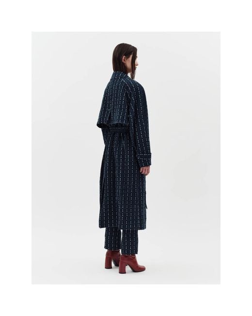 Jakke Blue Milla Trench Coat