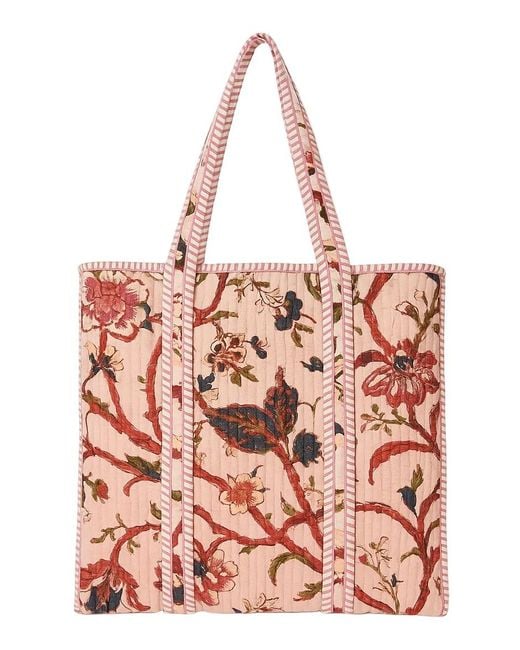 Conscious Yoga Collective Green The Floral Tote