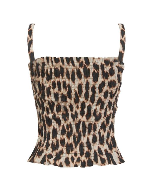 Nooki Design Brown Calypso Bandeau Top