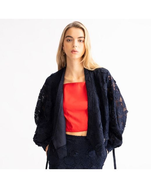Emma Wallace Blue Zhi Jacket