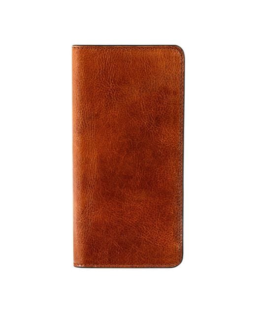 Time Resistance Brown A Coat Wallet for men