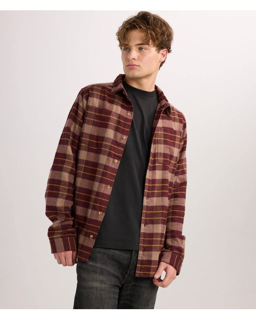 Known Supply Red Organic Cotton Flannel