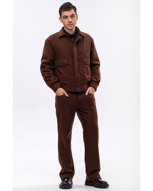 Maison Bogomil Brown Blouson Jacket for men