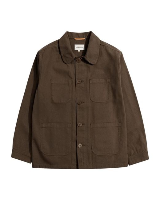 Far Afield Brown Station Jacket for men
