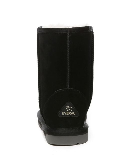 EverAu Australia Black Kookaburra Short Classic Boots for men