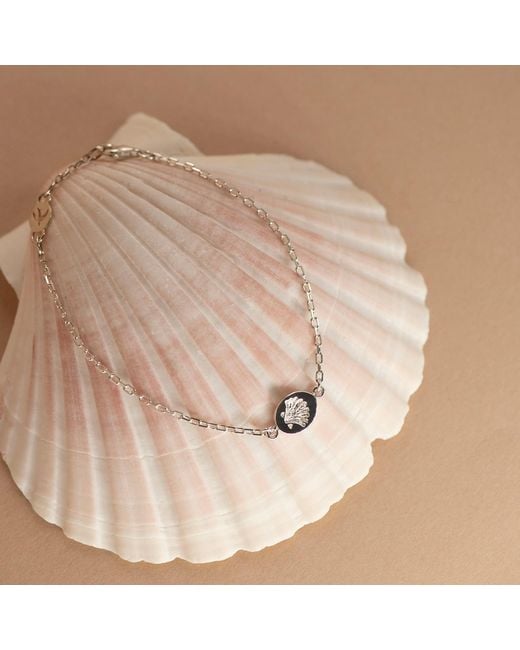 Zoe & Morgan Metallic Secret Society Of Shell Lovers Bracelet