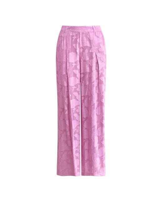 Why Mary Pink Culotte Palazzo Pants
