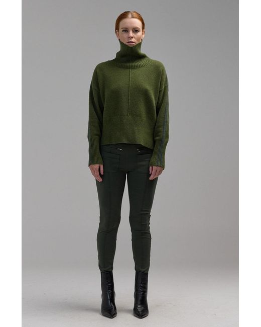 Dref Green Dove Knit