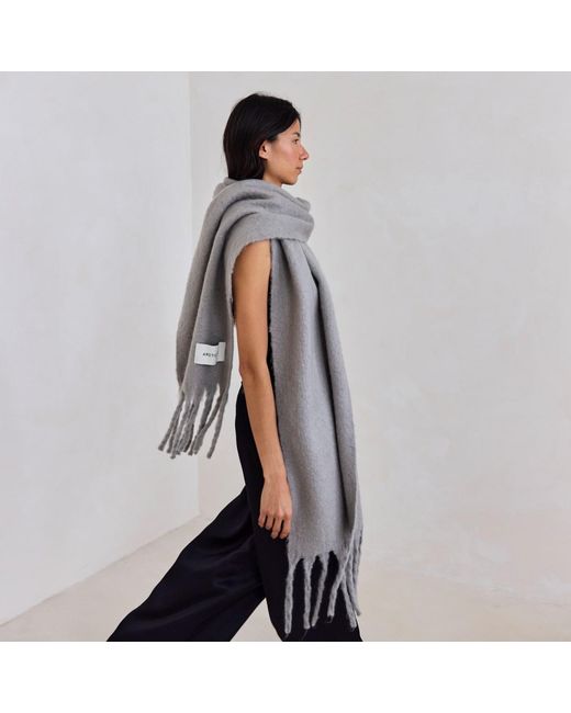 Arctic Fox & Co. Gray The Reykjavik Scarf
