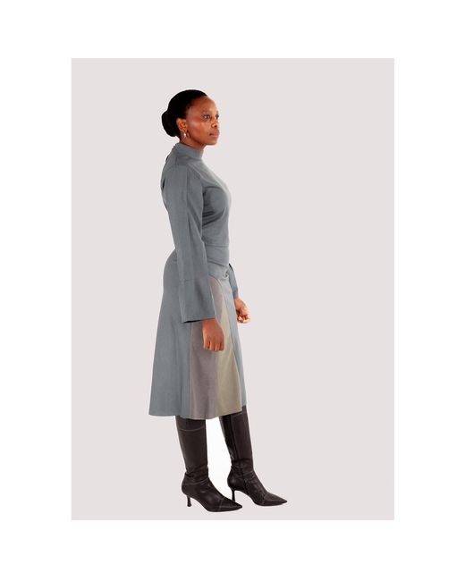 Mary Dickow Blue Neema Top