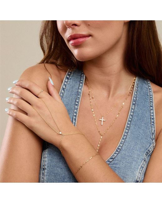 SET & STONES Metallic Rio Lariat Necklace