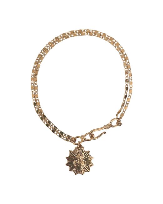 IN CAUDA VENENUM Metallic Grail Bracelet
