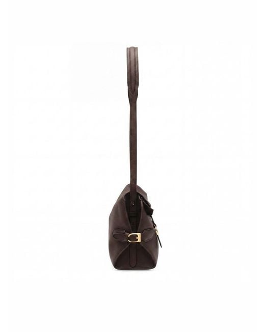 Orange Cube Black Fantina Folded Hobo Bag