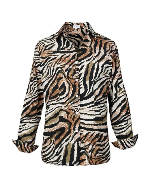 At Last Black Mayfair Shirt
