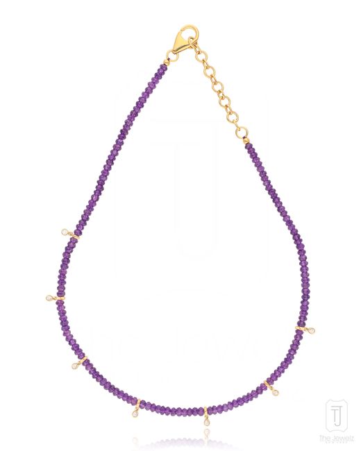 The Jewelz White Neutrals Amethyst