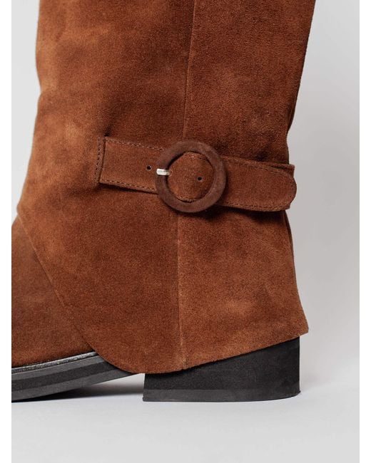 Blankens Brown The Michelle Chocolate Suede