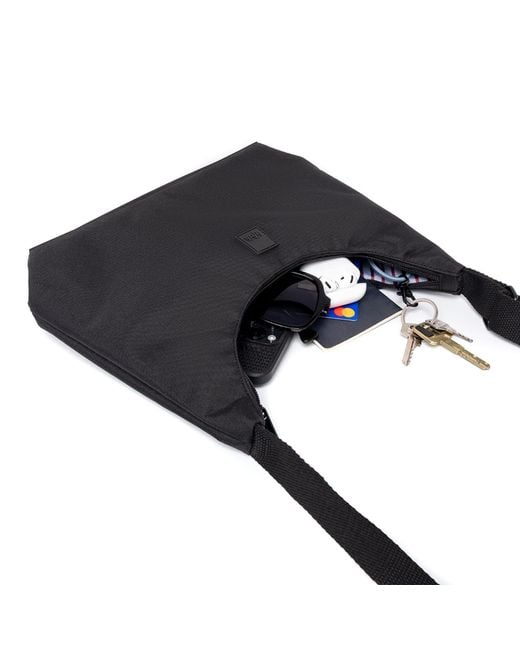 Lefrik Black Bico Bag Stripes